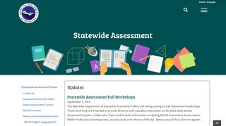 
                            2. Statewide Assessment – Nebraska Department of Education