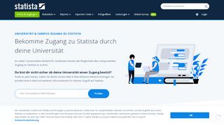 
                            3. Statista | Zum Campus-Zugang