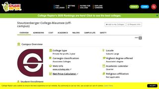 
                            7. Stautzenberger College-Maumee Campus Information, Costs ...