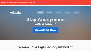 
                            8. Stay Anonymous - Whonix