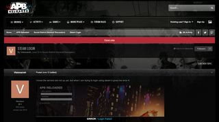 
                            1. Steam Login - forums.gamersfirst.com