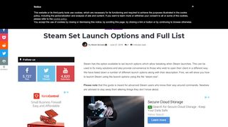 
                            2. Steam Set Launch Options and Full List - Appuals.com