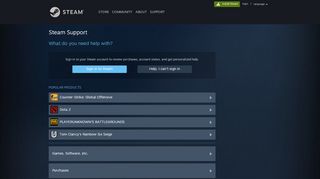 
                            9. Steam Support