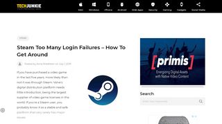 
                            6. Steam Too Many Login Failures – How To Get Around