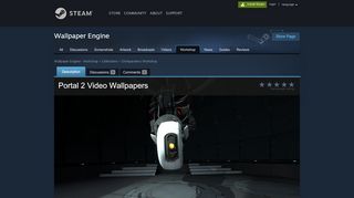 
                            1. Steam Workshop :: Portal 2 Video Wallpapers - Steam Community