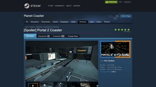 
                            4. Steam Workshop :: [Spoiler] Portal 2 Coaster