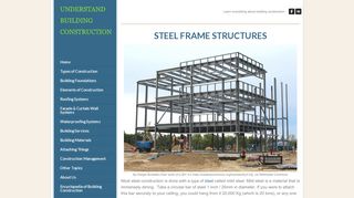 
                            5. Steel Frame Structures - Understand Building Construction