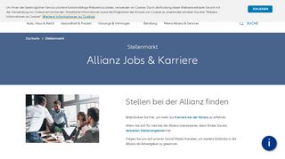 
                            4. Stellenangebote - Jobs und Karriere | Allianz