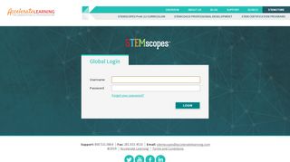 
                            6. STEMscopes - ALI Global Login