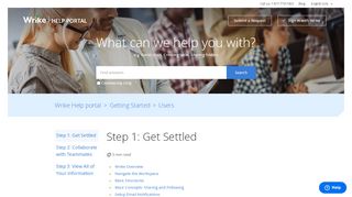 
                            9. Step 1: Get Settled – Wrike Help portal