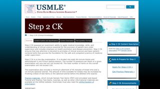 
                            2. Step 2 CK ... - United States Medical Licensing Examination