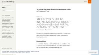 
                            8. Step by Step Guide to Install and Setup ESB Toolkit and Management ...