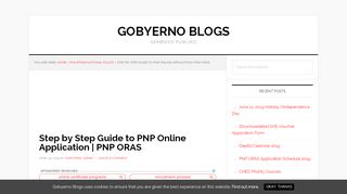 
                            8. Step by Step Guide to PNP Online Application | PNP ORAS