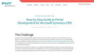 
                            6. Step-by-Step Guide to Portal Development for Microsoft Dynamics CRM