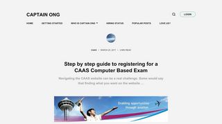
                            3. Step by step guide to registering for a CAAS Computer Based ...