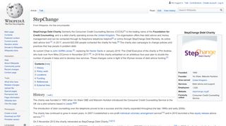 
                            4. StepChange - Wikipedia