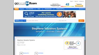 
                            4. Stephens Valuation Systems - Dallas, TX | svsval.com | 214-521-8691