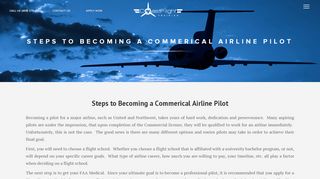 
                            7. Steps to Becoming a Commerical Airline Pilot | Coastflight