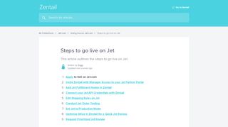 
                            10. Steps to go live on Jet | Zentail Help Center