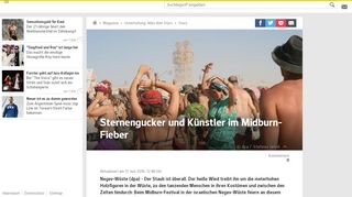 
                            5. Sternengucker und Künstler im Midburn-Fieber | WEB.DE