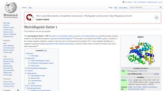 
                            7. Steroidogenic factor 1 - Wikipedia