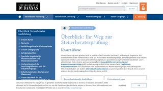 
                            4. Steuerberater Ausbildung - Steuerlehrgänge Dr. Bannas