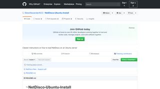 
                            6. StewAlexanderACC/NetDisco-Ubuntu-Install - github.com