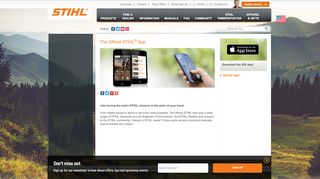 
                            1. STIHL iOS and Android Mobile Apps | STIHL USA