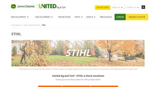 
                            9. Stihl Products and e-Store - United Ag & Turf