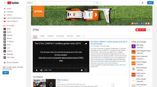 
                            8. STIHL - YouTube