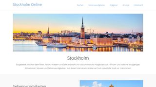 
                            3. Stockholm Reiseführer 2019 | Stockholm Online