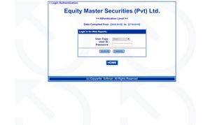 
                            3. StockMan Reporting System - equitymastersecurities.com