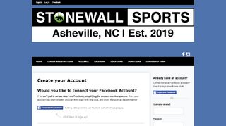 
                            6. Stonewall Sports - Asheville : Sign Up