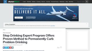 
                            9. Stop Drinking Expert Program Offers Proven Method to Permanently ...