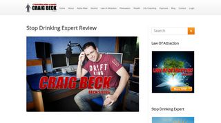 
                            4. Stop Drinking Expert Review - Craig Beck