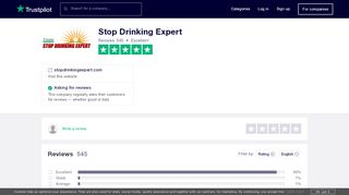 
                            5. Stop Drinking Expert Reviews | Read Customer Service Reviews of ...