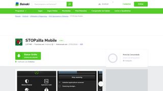 
                            8. STOPzilla Mobile Download para Android Grátis