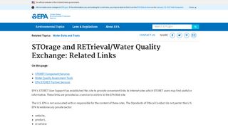 
                            4. STOrage and RETrieval/Water Quality Exchange: Related ...