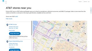 
                            8. Store Locator - AT&T