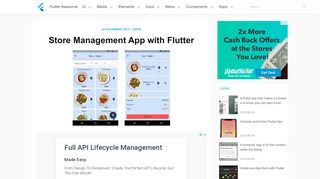 
                            9. Store Management App with Flutter - Flutter Awesome