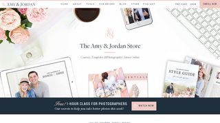 
                            10. Store | Photography Classes Online - Amy & Jordan