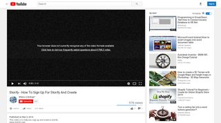 
                            1. Storify - How To Sign Up For Storify And Create - YouTube