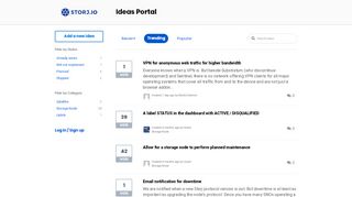 
                            5. Storj V3 Network Ideas Portal