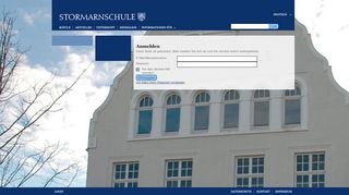 
                            1. Stormarnschule Ahrensburg - Anmelden