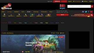 
                            2. Stormwind Tourism Guide - Guides - Wowhead