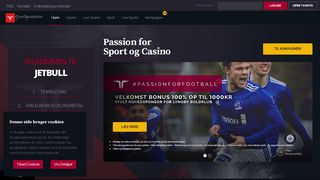 
                            8. Største Online Casino og Sportsbetting - Få bonus …