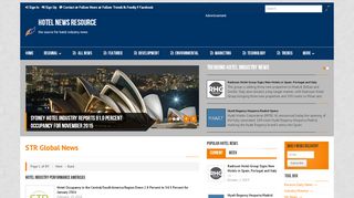 
                            5. STR Global Hotel Industry News :: Hotel News Resource