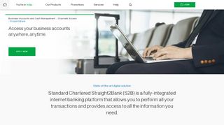 
                            6. Straight2Bank – Standard Chartered India