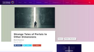 
                            3. Strange Tales of Portals to Other Dimensions | Mysterious Universe