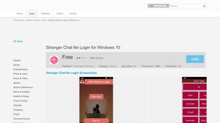 
                            8. Stranger Chat No Login for Windows 10 free …